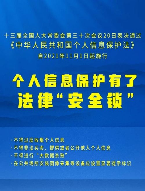 個人信息保護法實施 告別大數據殺熟，迎接信息安全新時代